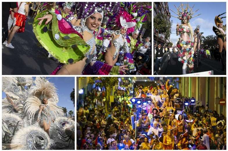 Imagen de la multitudinaria cabalgata (Foto TA)